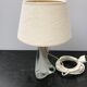 Moulded glass lamp