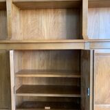 Library, solid wood wardrobe