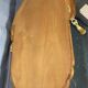 High mirror 118x78 art deco era solid walnut