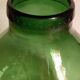 Dame-Jeanne oval canister with wide vintage collar