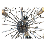 XL Chrome "Sputnik" chandelier