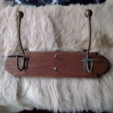 Wall coat rack 2 pateres