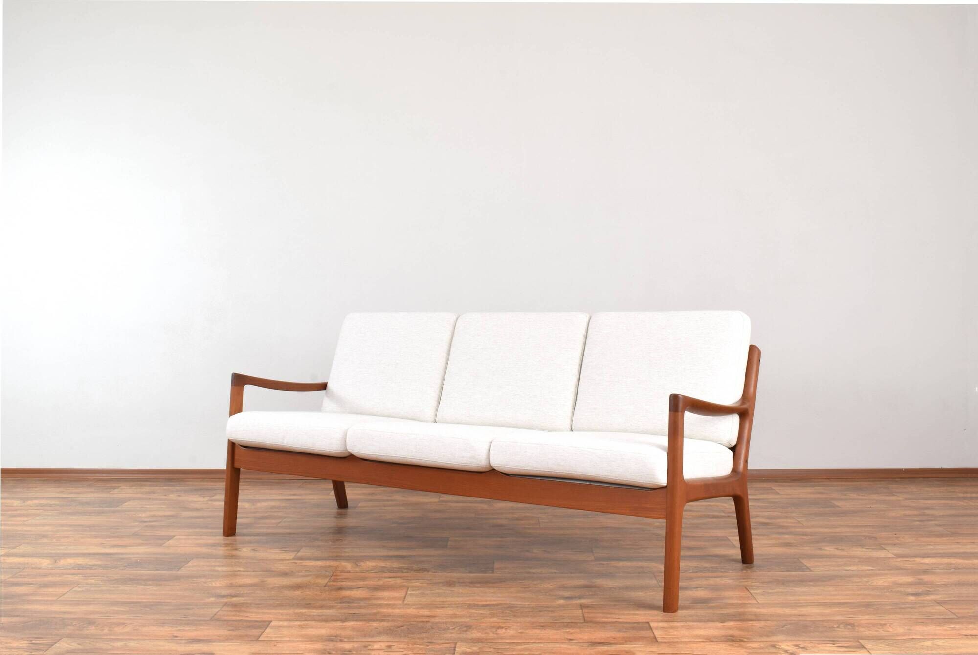 Mid-Century Danish Teak Sofa by Ole Wanscher for Cado, 1960s