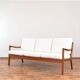 Mid-Century Danish Teak Sofa by Ole Wanscher for Cado, 1960s