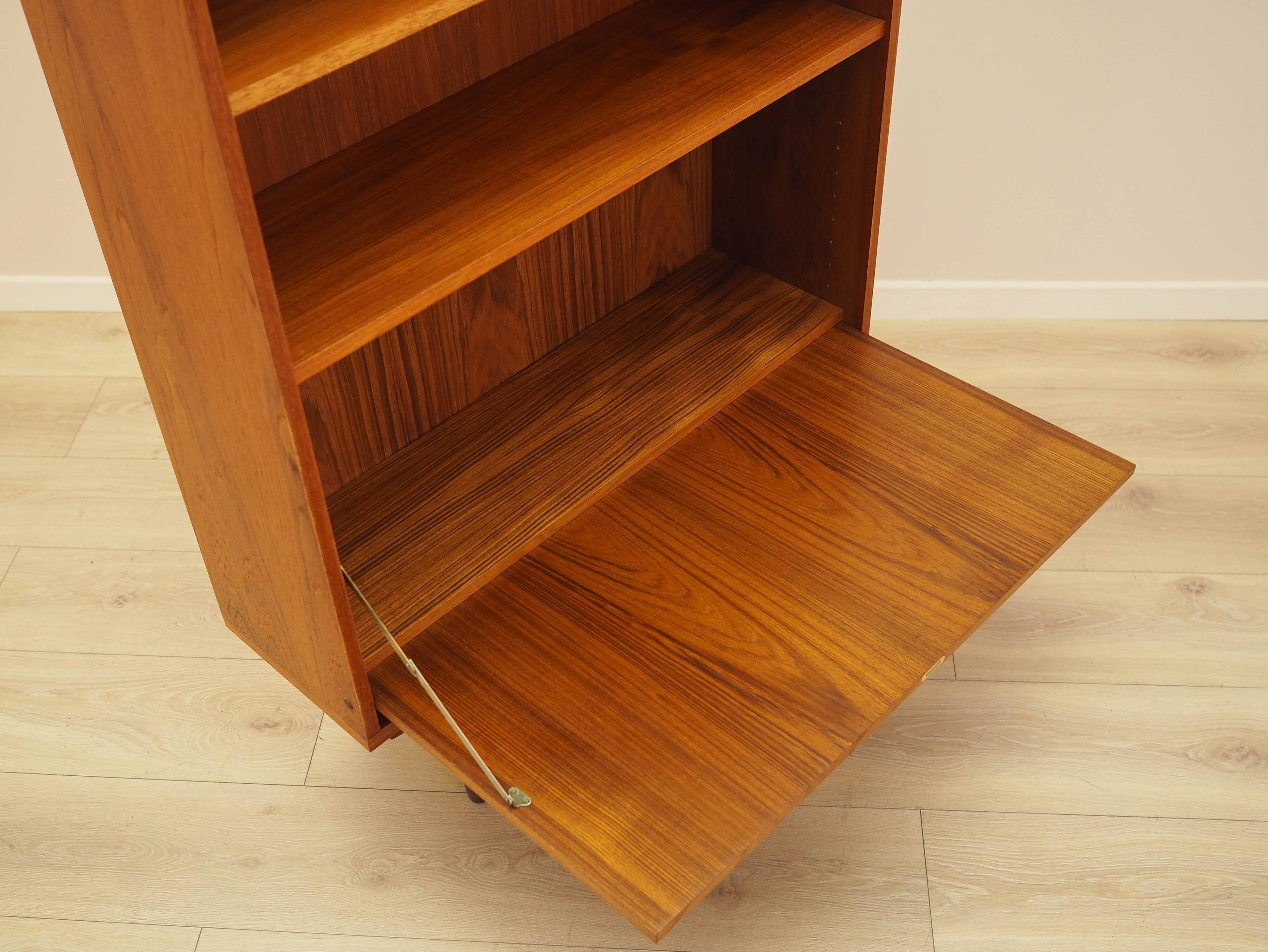 Teak bookcase, Danish design, 1970s, made in Denmark