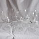 Set de 6 grands verres à vin de Bordeaux en cristal