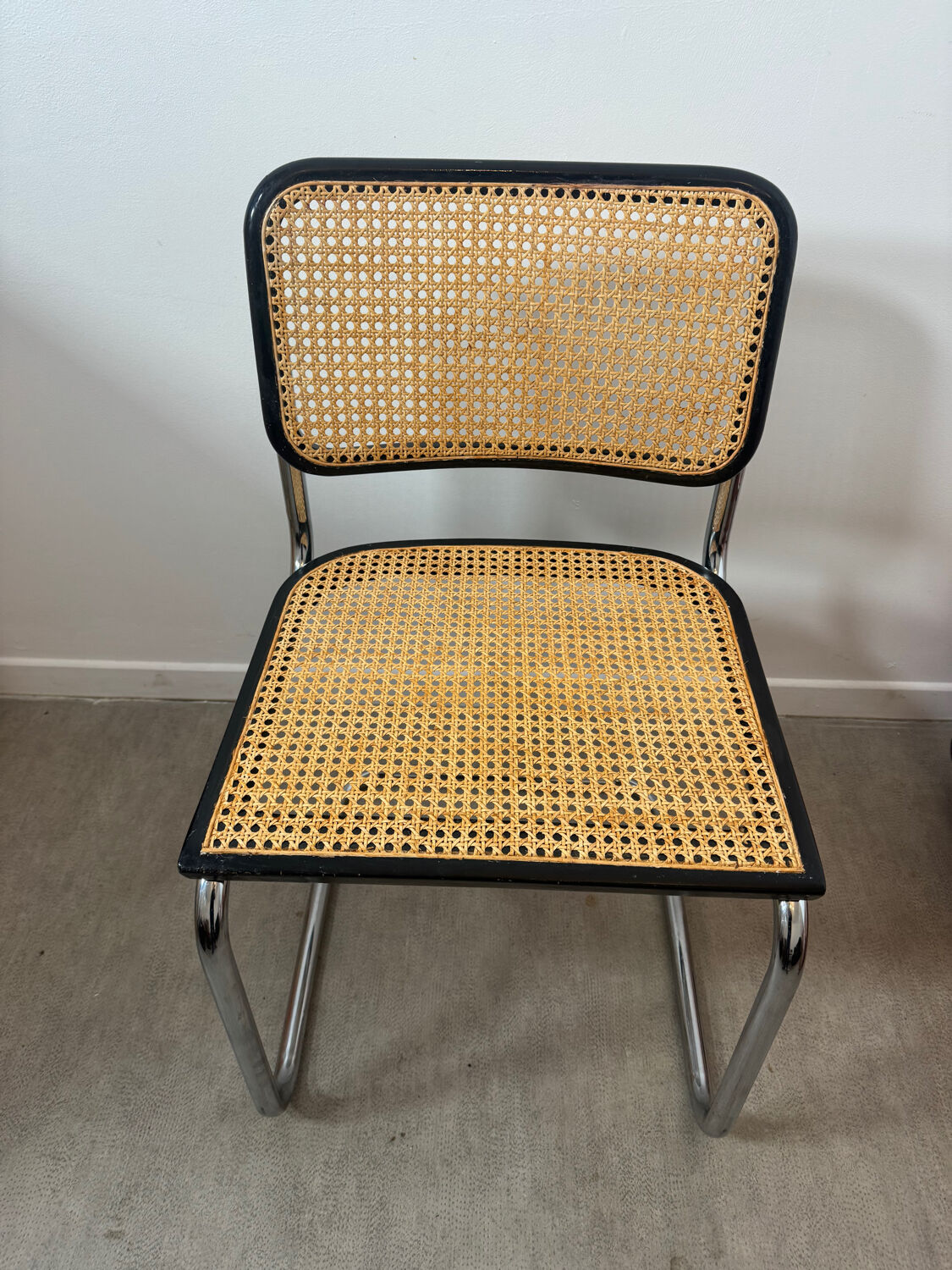 Marcel Breuer B32 chair made in Italy Cesca