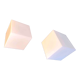 Paire d'appliques "Edge", par Alessandro Mendini pour Artemide, Italie