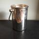 Vintage silver-coloured metal ice bucket