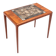 Side table with ceramics, Denmark, 1960s. After renovation.