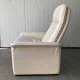 Exceptional and rare Pair of De Sede DS-50 adjustable Lounge Chairs