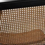 Pair of black armchairs