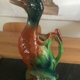 Pitcher Form Duck Faiencerie of Saint Clement