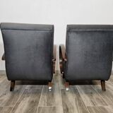Set de 2 fauteuils par Jindrich Halabala, 1940