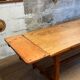 Solid oak farmhouse table