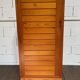Weekend wardrobe in pine by Pierre Gautier Delaye, vintage 1950s.
