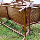 Old lounge chair