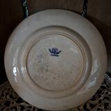 Dessert plate Jules Vieillard Bordeaux Louis XV