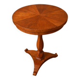 Guéridon d'époque Biedermeier en bois clair – XIXe siècle