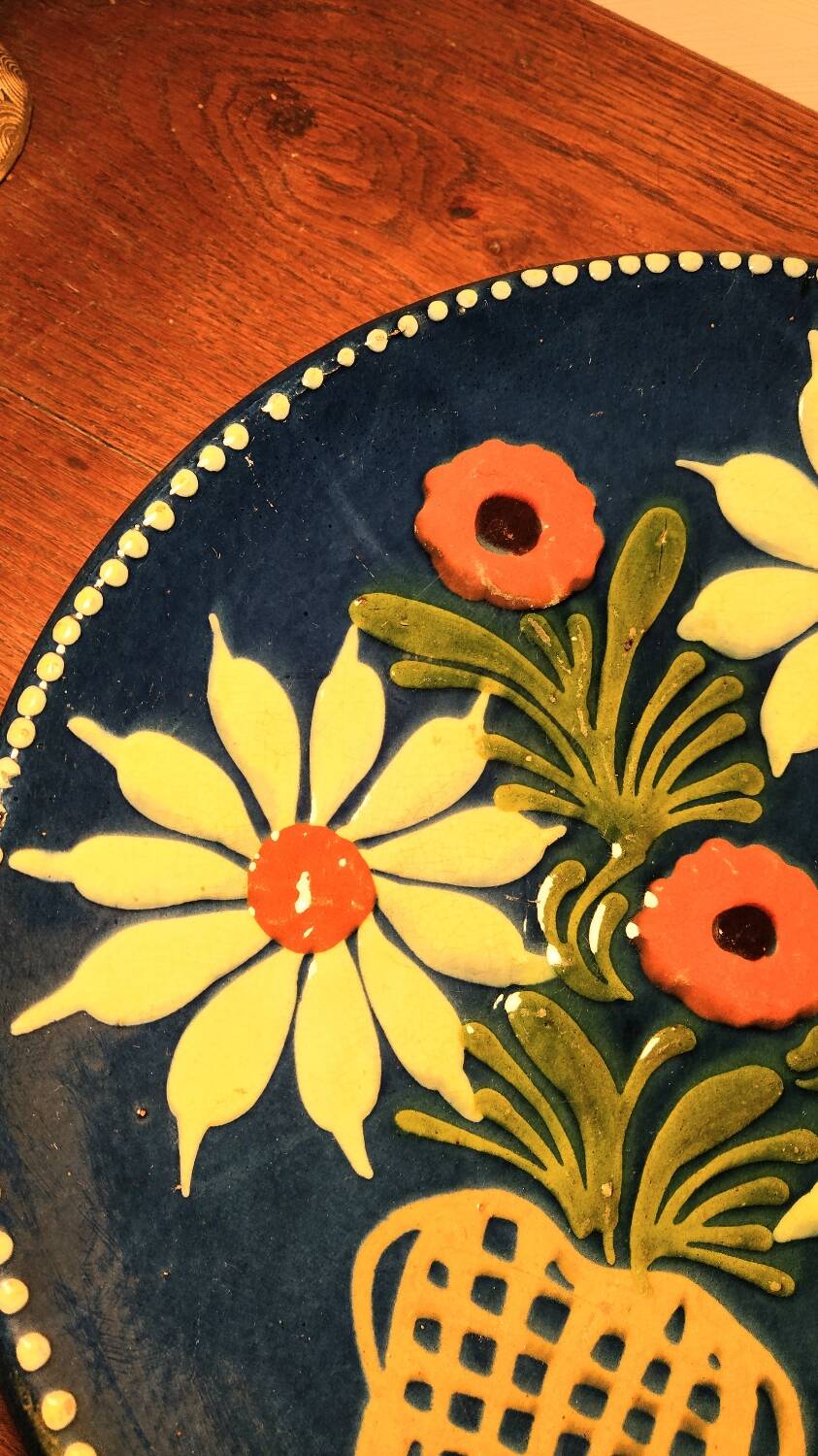 Dish - Alsatian plate 1970