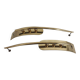 Art Deco brass handles