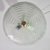 Luxury Barovier & Toso chandelier, Murano Pulegoso glass, 1950s