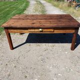 Table Basse Noyer et Pin