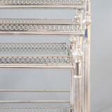 French neoclassical style nest of bar carts, 1960s.