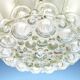 Large Frosted Bubble Glass Hanging Light