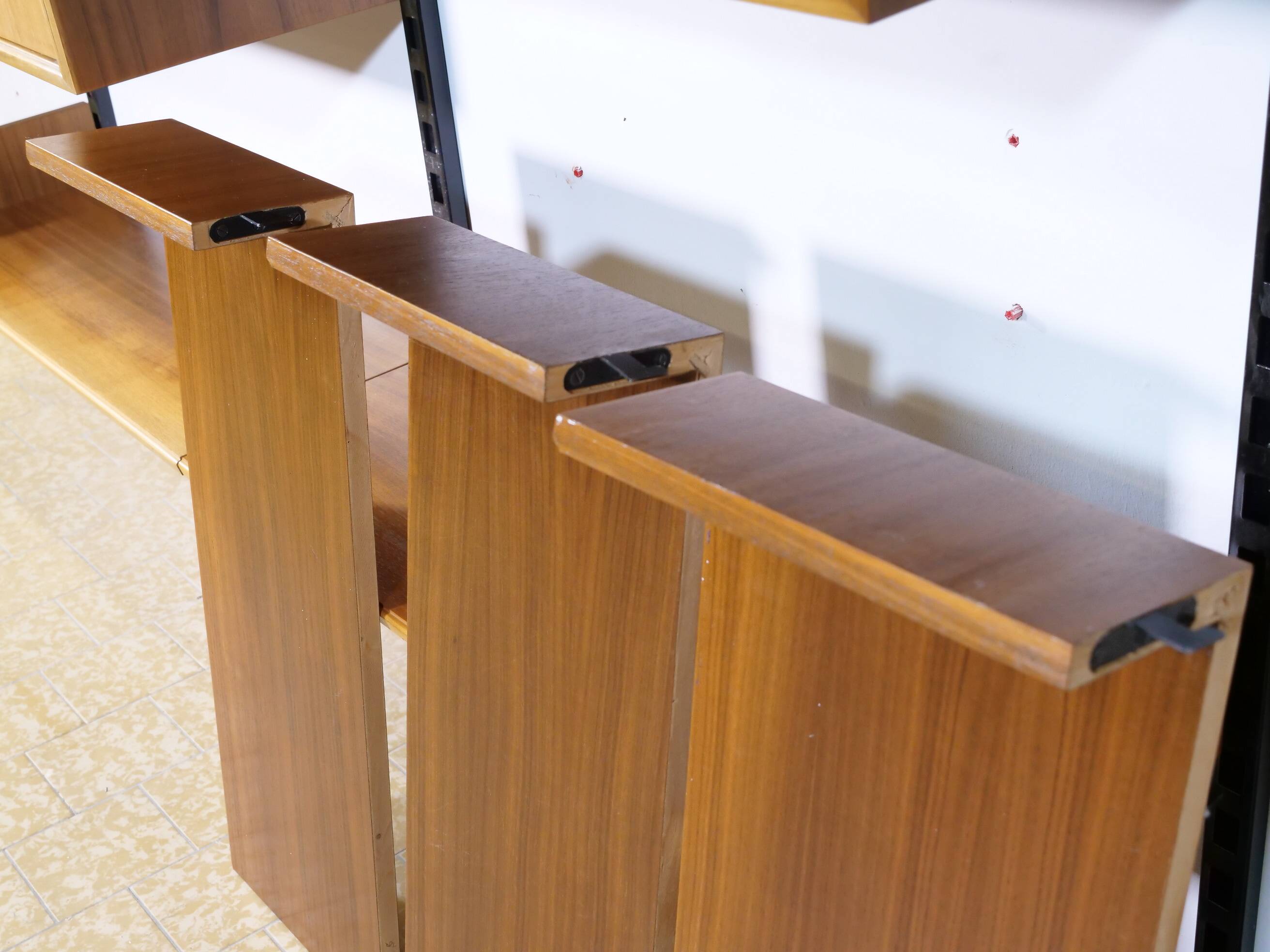 Modular vintage shelving system for WK Möbel, 1960s