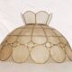 Vintage chandelier, mother-of-pearl suspension