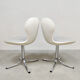 Vintage space age dining office chairs