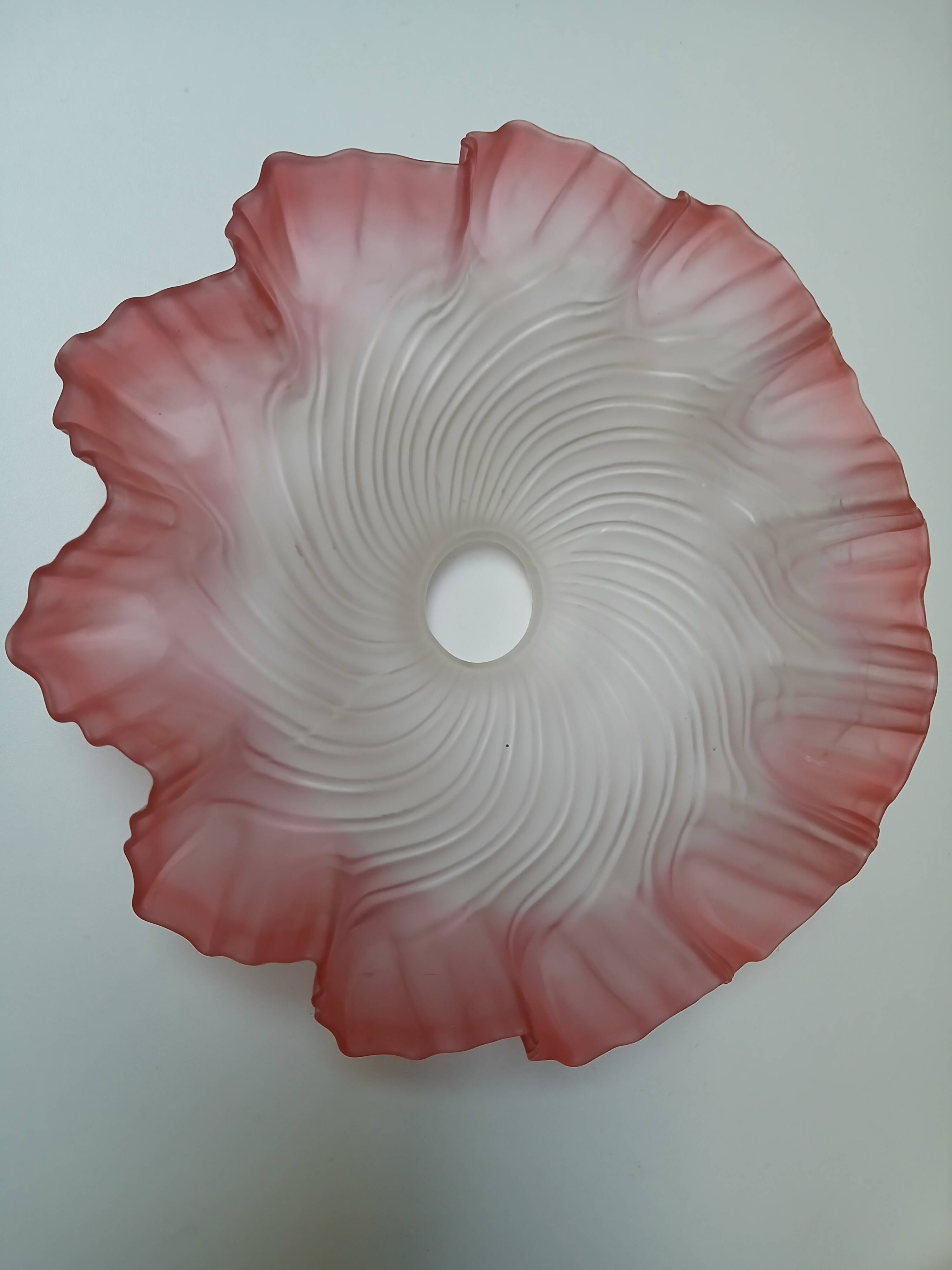 Vintage glass lampshade