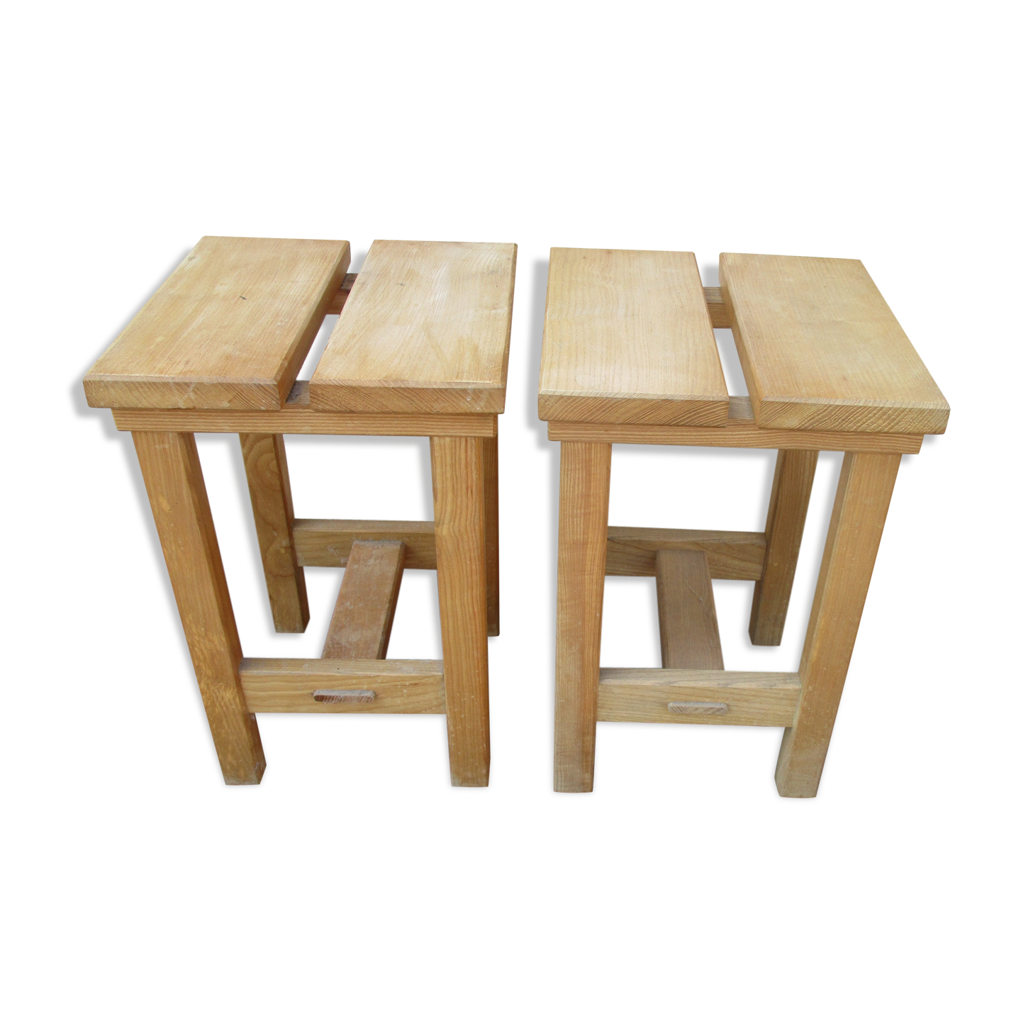 Paire de tabouret vintage