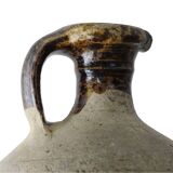 Pichet à huile en céramique ancienne française