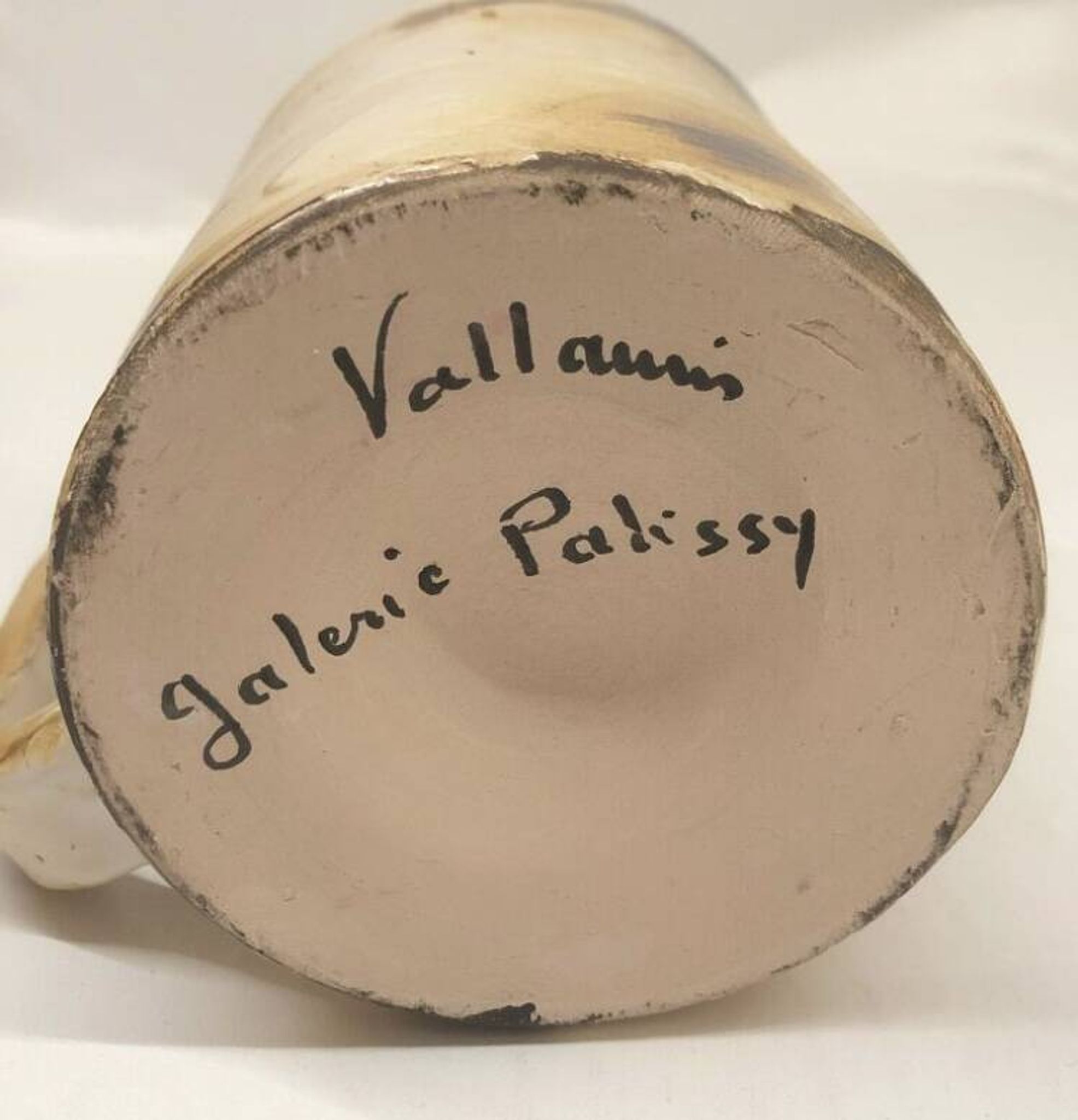 Lot of 4 cups from the Palissy gallery in Vallauris
