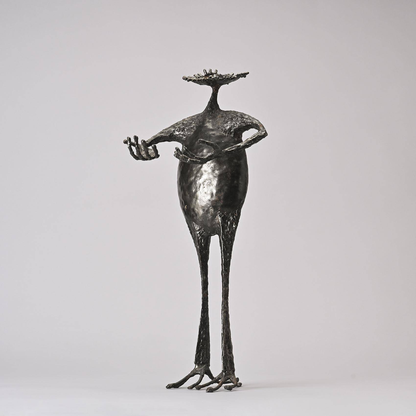 Anthropomorphic sculpture by Michel Anasse, France circa 1965