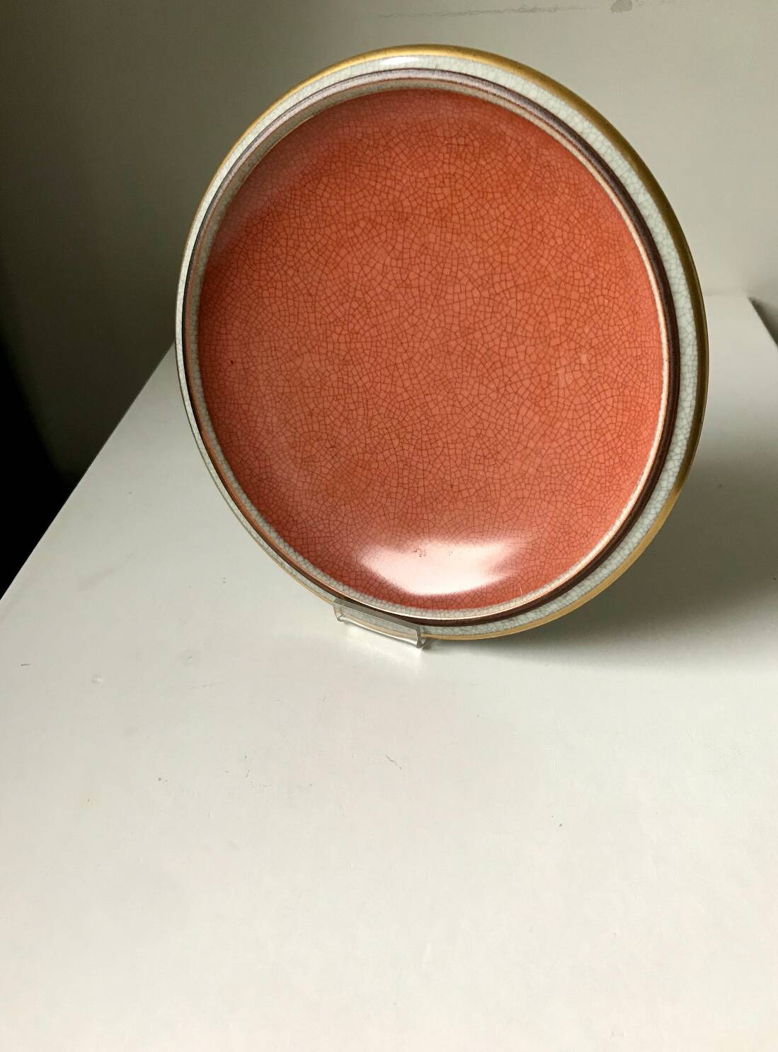 Royal Copenhagen Porcelain crackle ware  designed by Thorkild Olsen