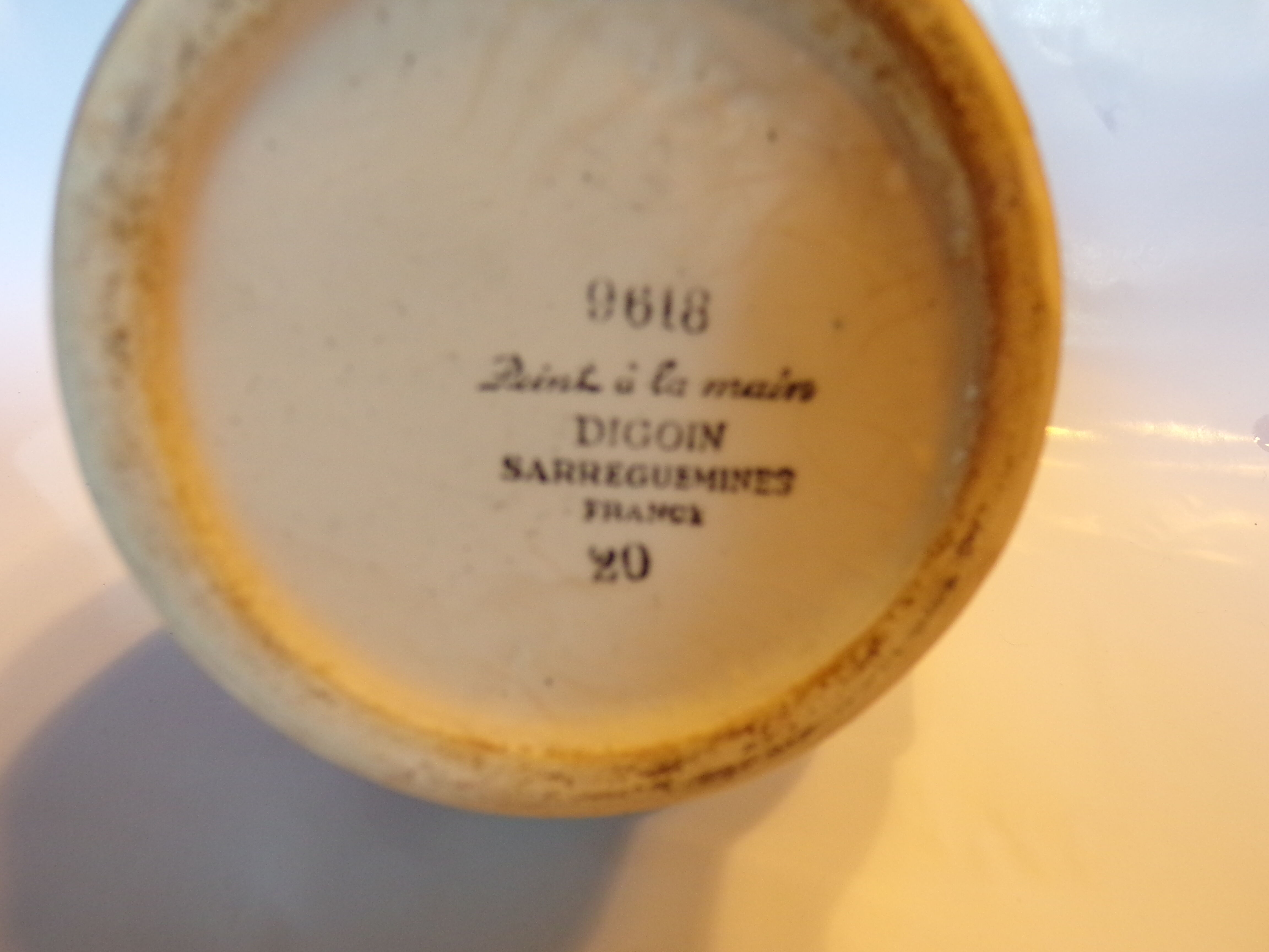 Pitcher Digoin & Sarreguemines