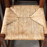 Set of 12 Brutalist Dining Chairs