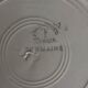Set of 6 antique deep plates Badonviller Germaine