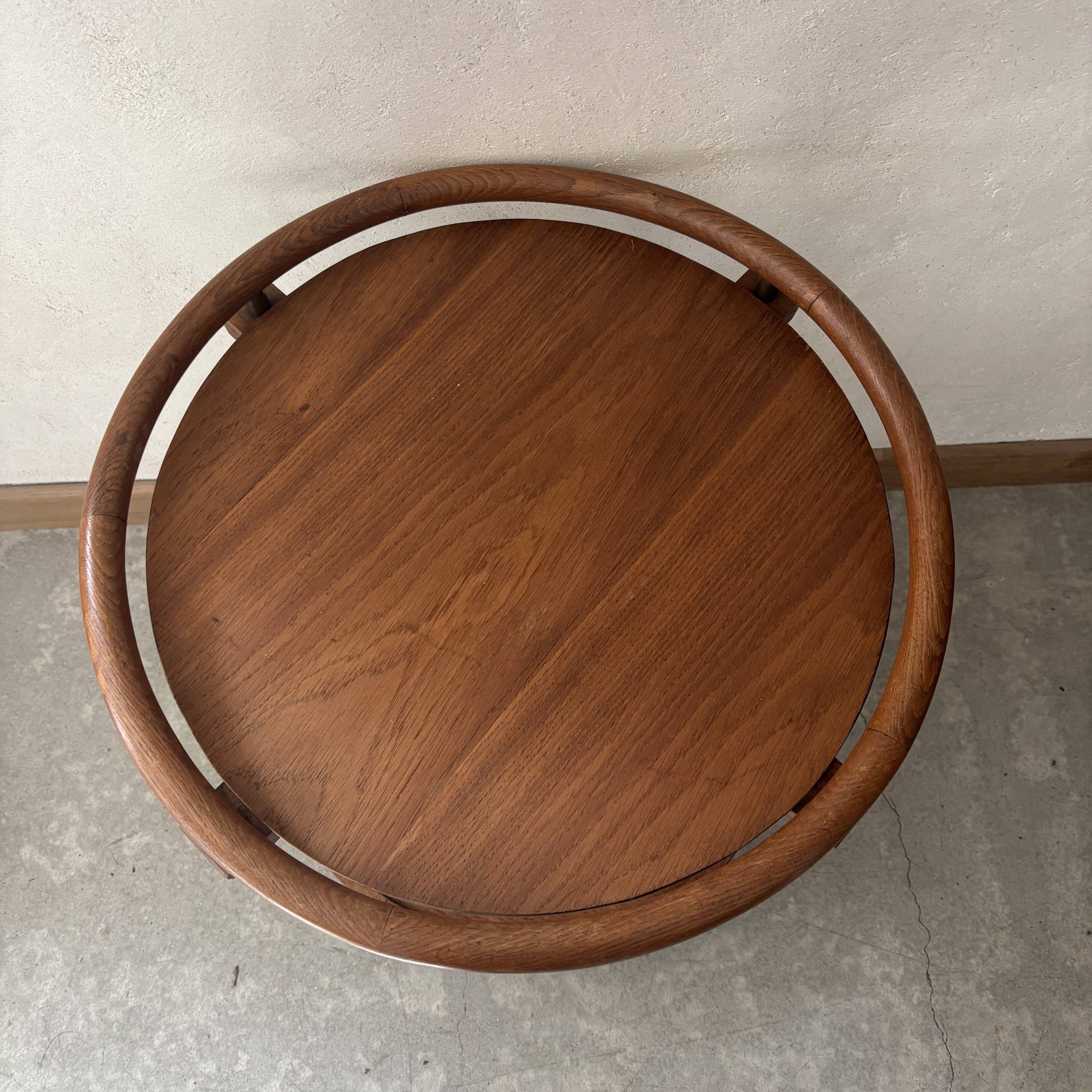 Wooden dessert table