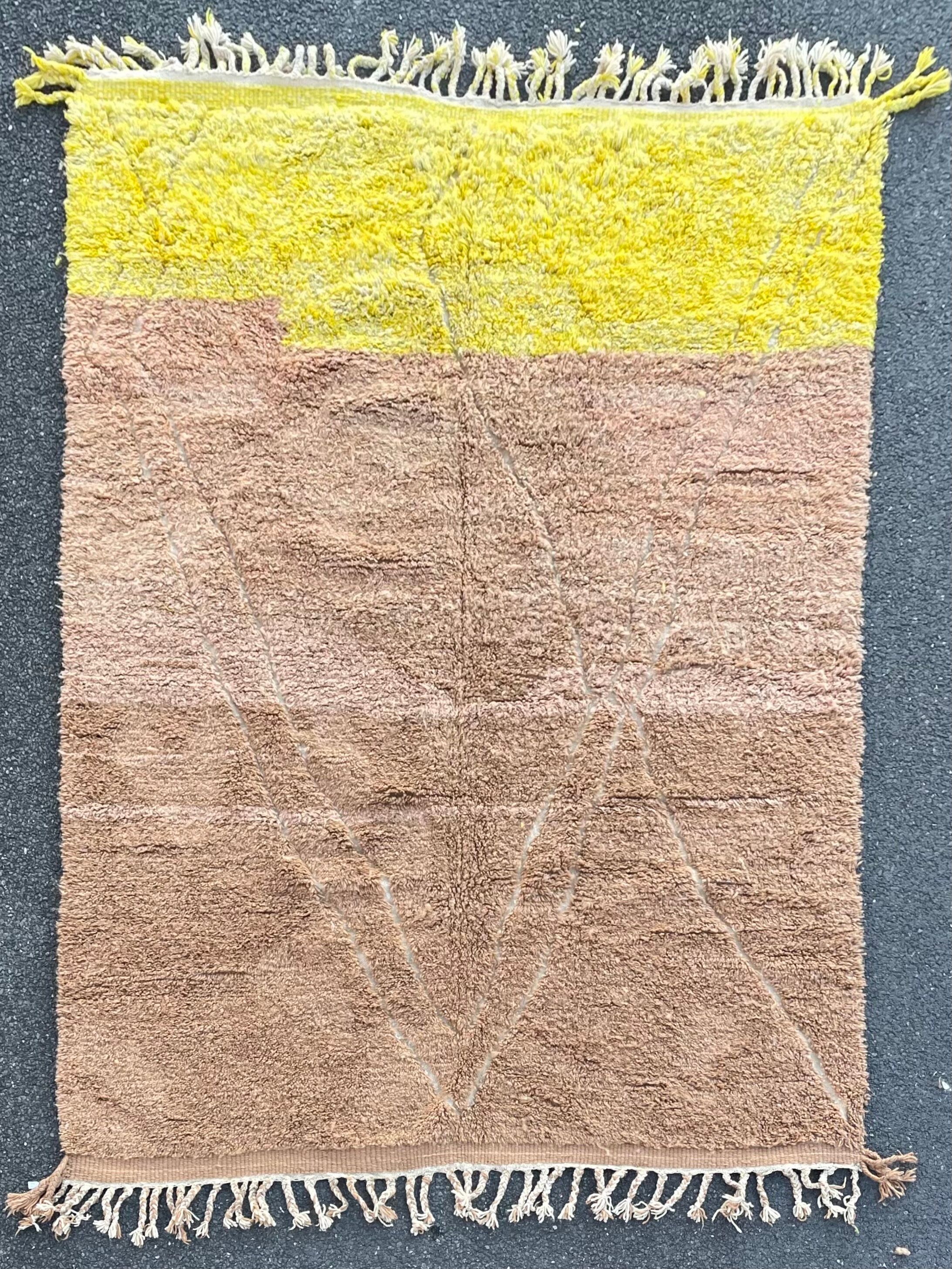 Moroccan berber carpet beni ouarain 200x290