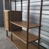 Vintage shelving storage unit library