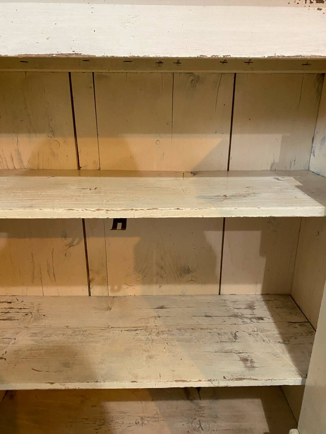 Beige patinated sideboard