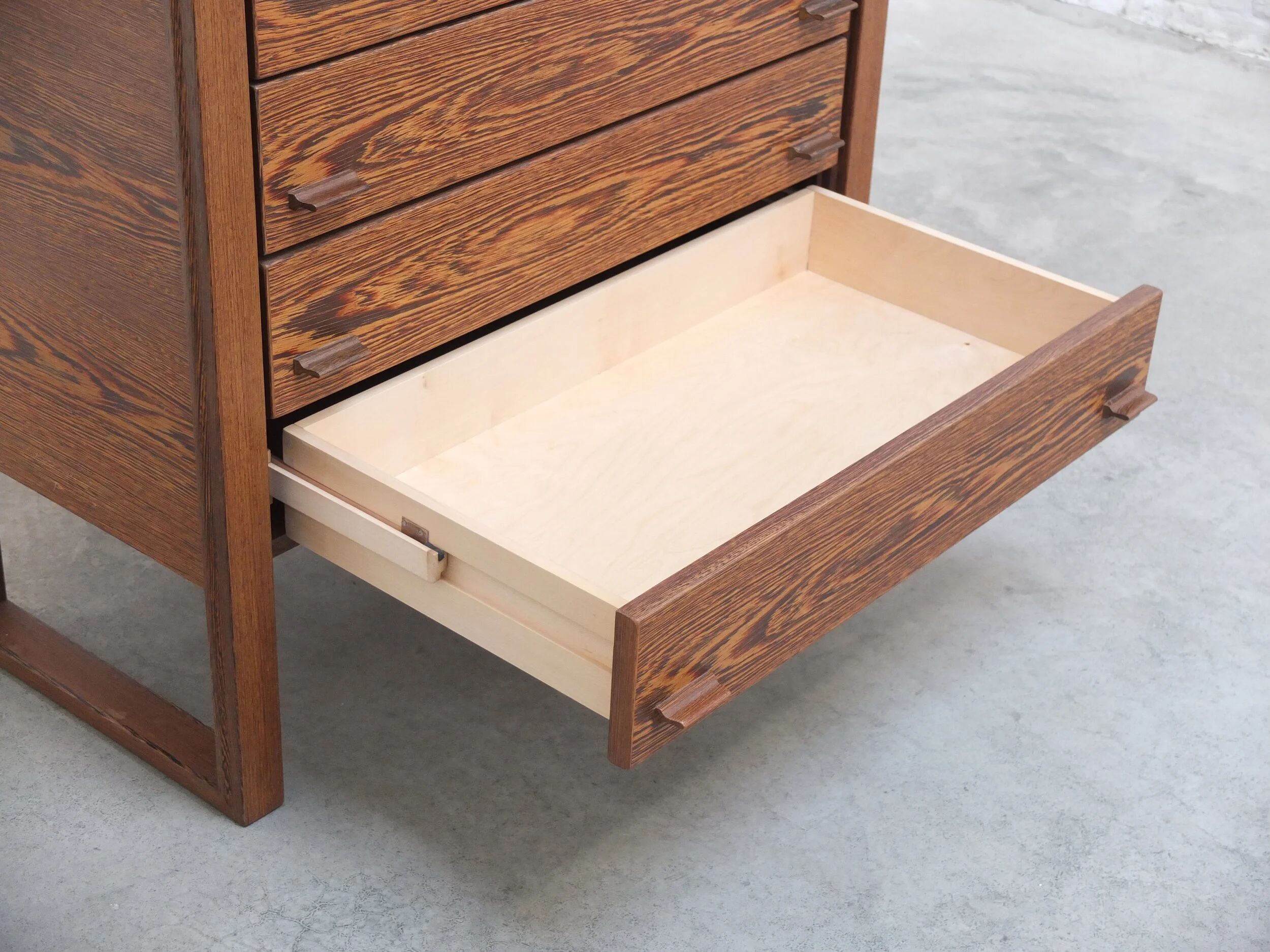 N-Line 'Team Program 500' bar cabinet in wengé, 1966