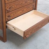 N-Line 'Team Program 500' bar cabinet in wengé, 1966