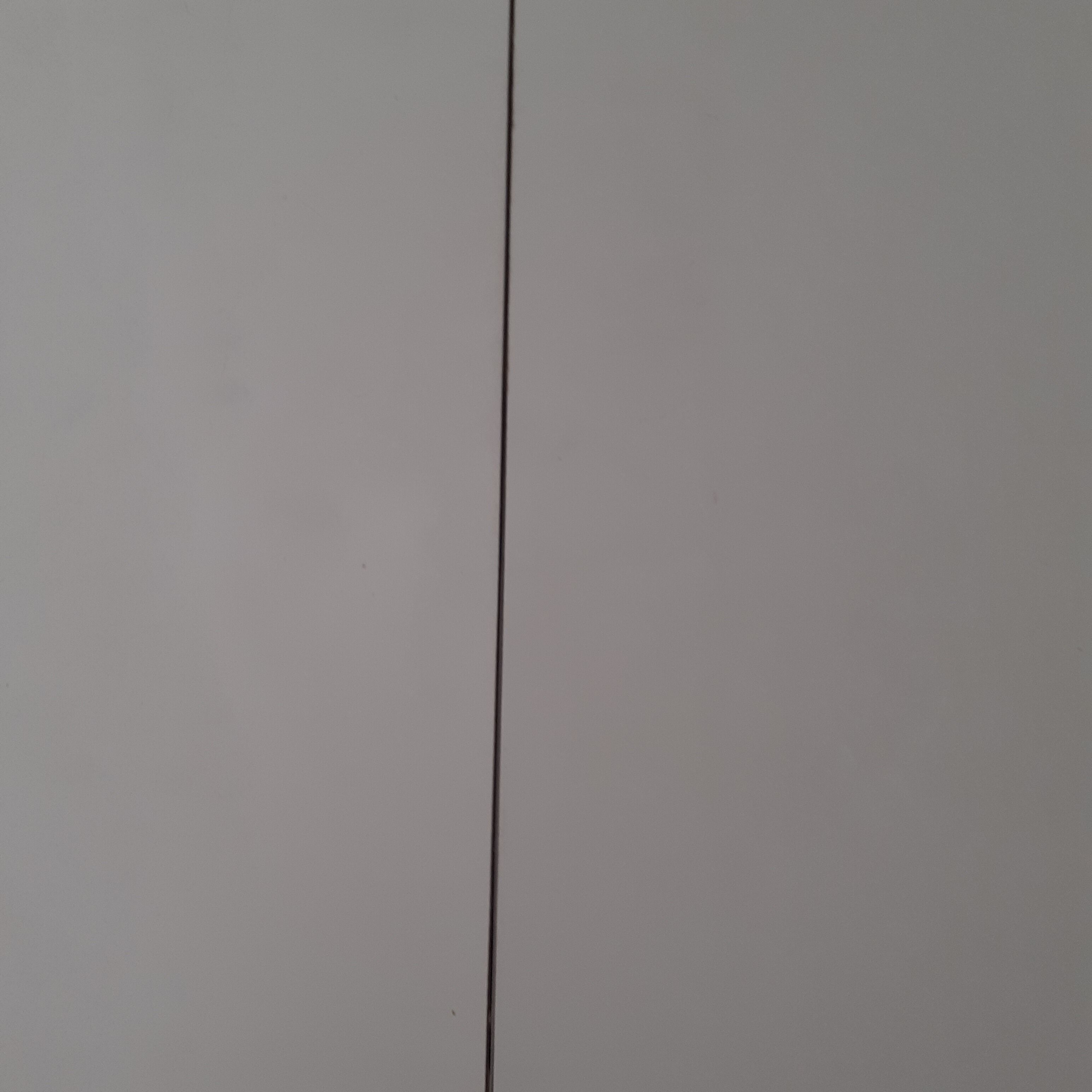 Italian table in white formica and chrome legs