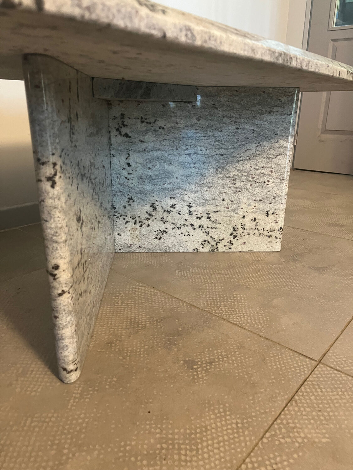 Marble coffee table
