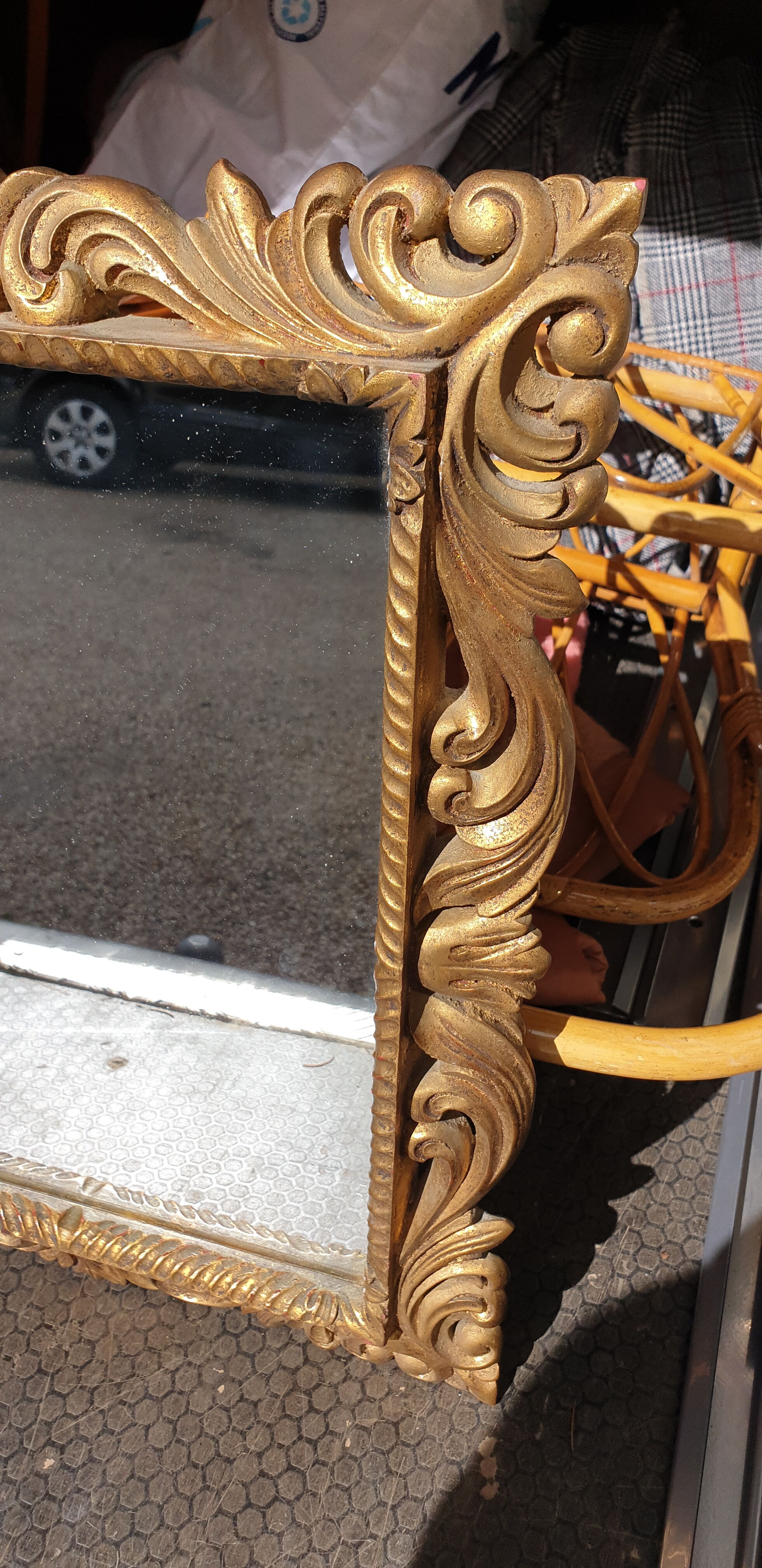 Classic golden neo mirror